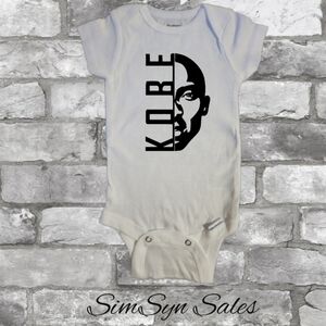 Kobe Bryant Baby Onesie 0-3 Months Unisex One-Piece Bodysuit Brand New